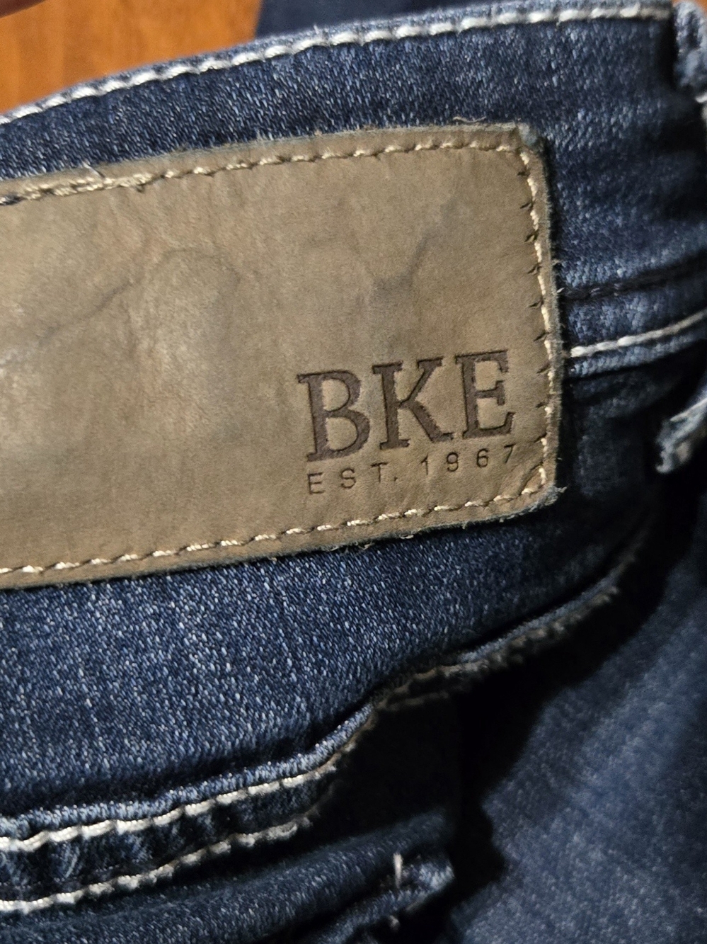 BKE Men's Dark Blue Jeans 44x30